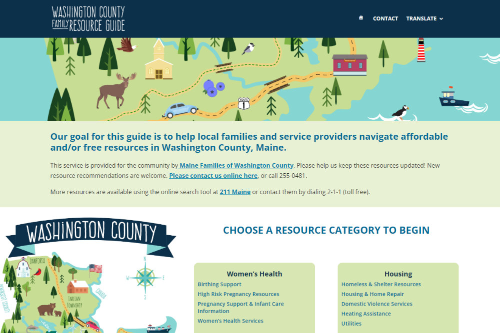Washington County Maine Resource Guide